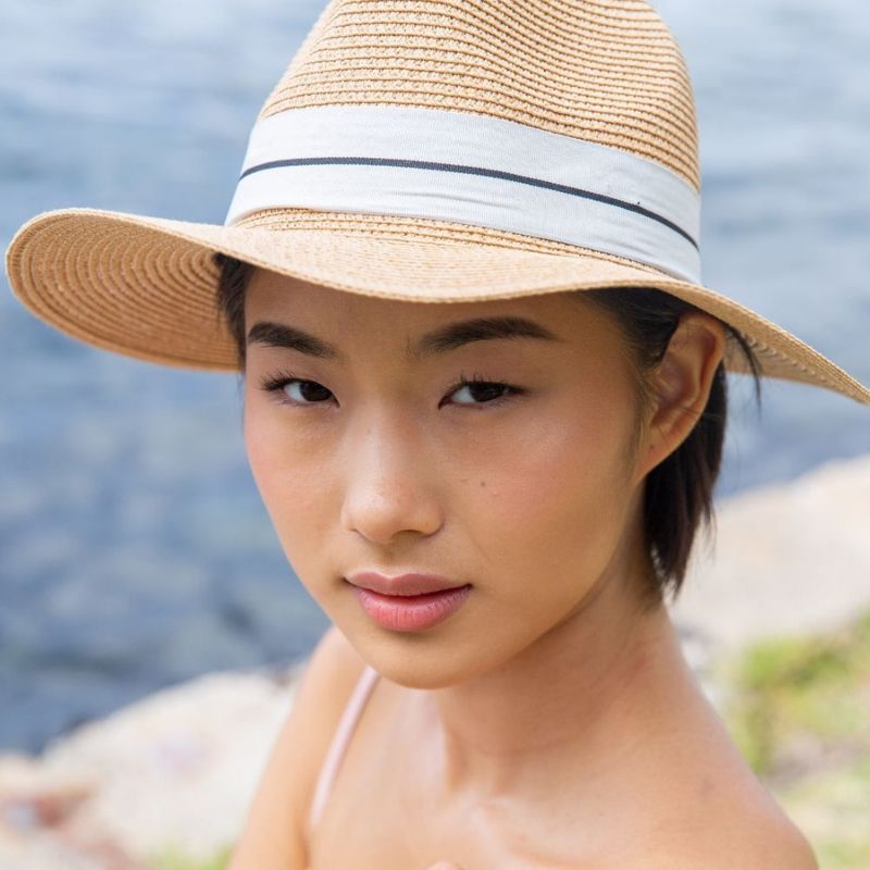 SS19 Viva La Vacay Collection Lookbook - Panama Hat in Tan -Chuchka
