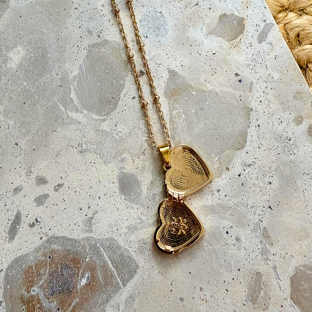 Heart Keep Locket Necklace