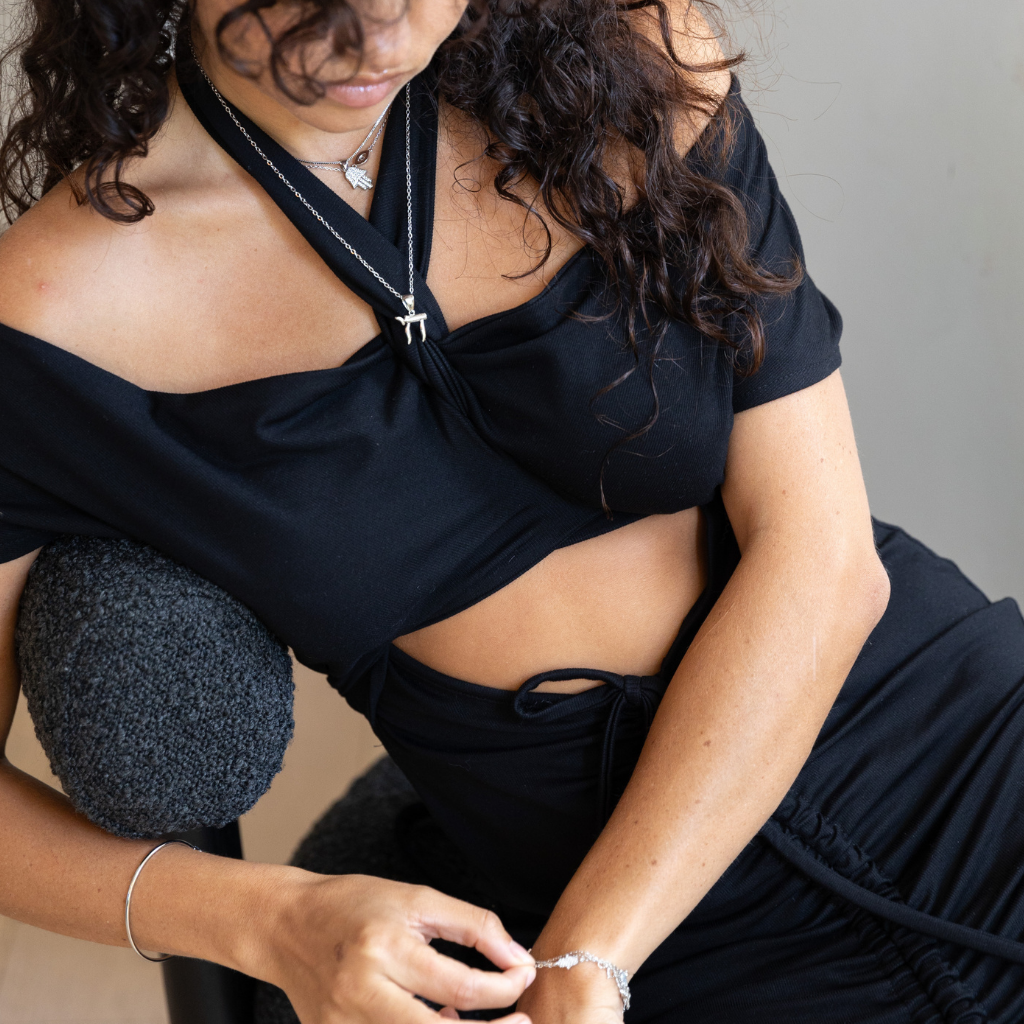 Chai Life Necklace Silver