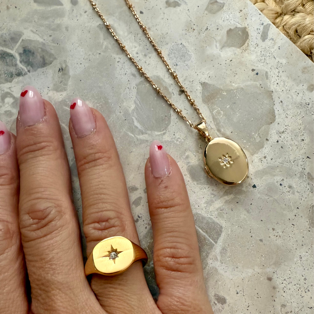 Love Lock Locket Necklace