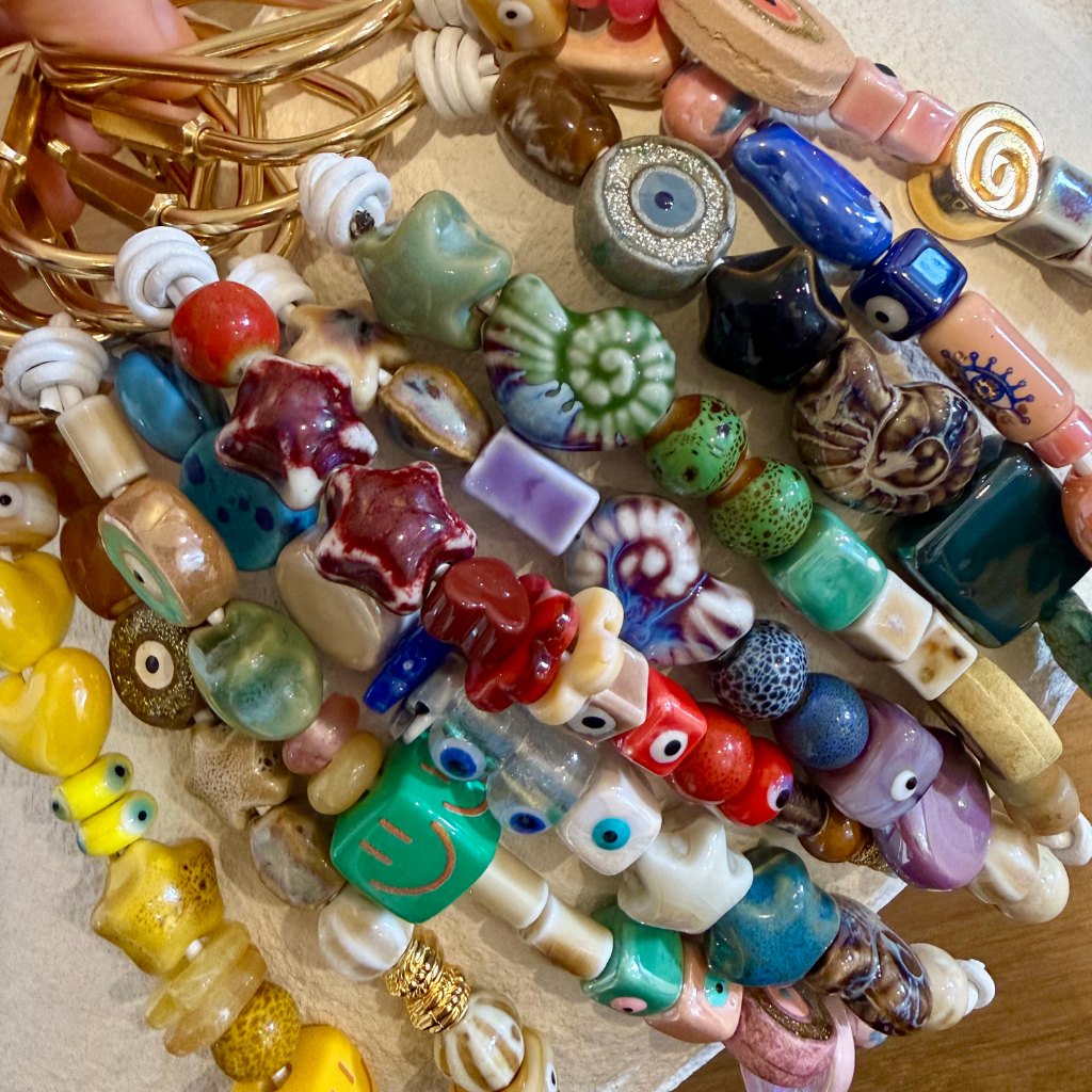 Beaded Bag Charms
