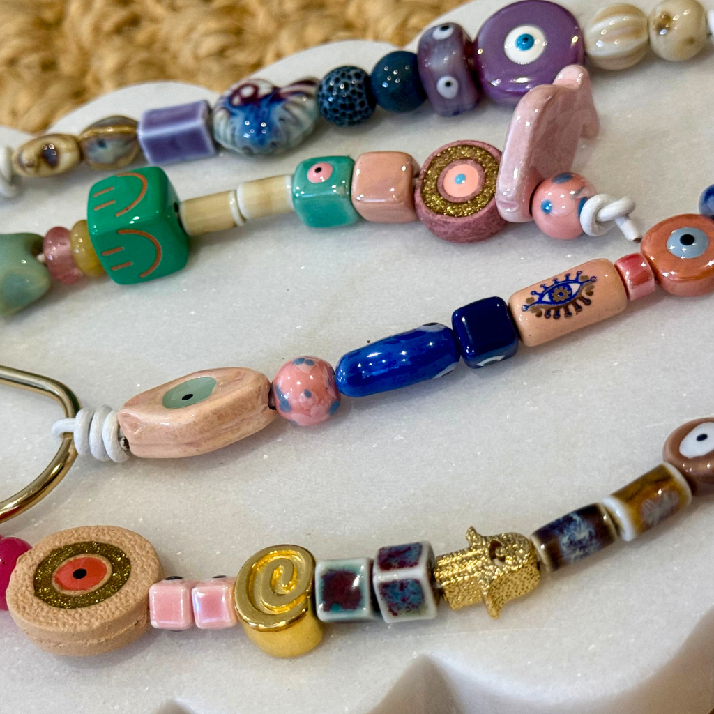Beaded Bag Charms