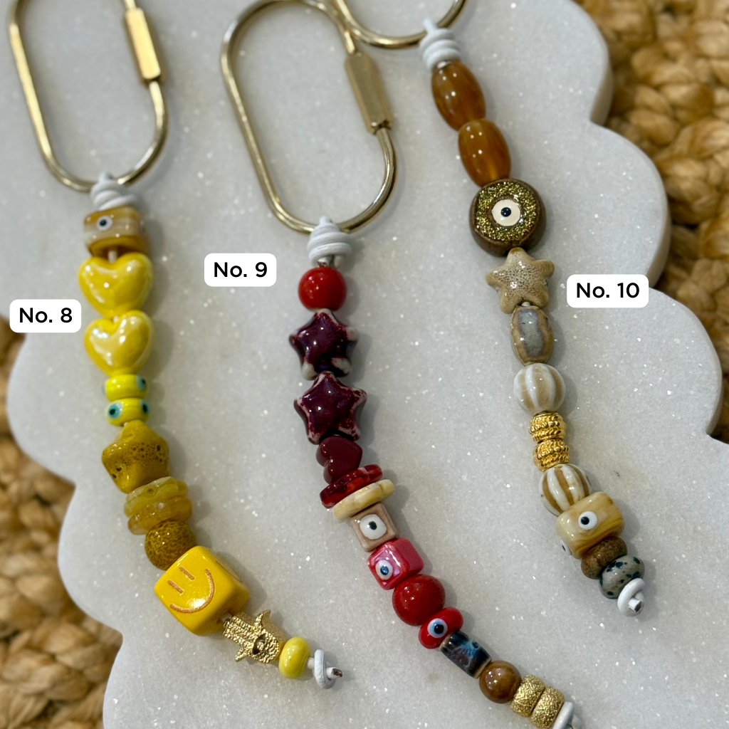 Beaded Bag Charms