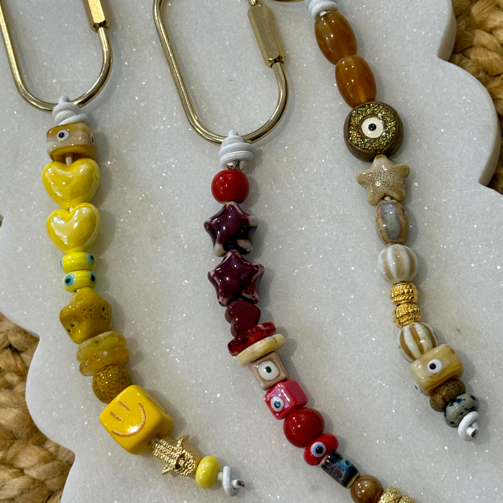 Beaded Bag Charms