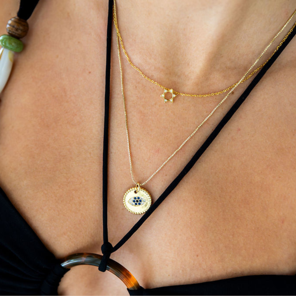Eden Magen David Necklace Gold