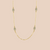 Judi Chain Eye Necklace Gold
