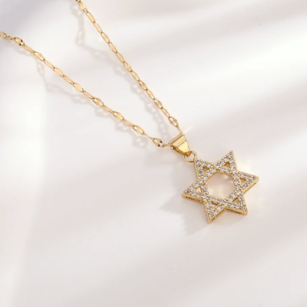 Aisha Magen David Necklace