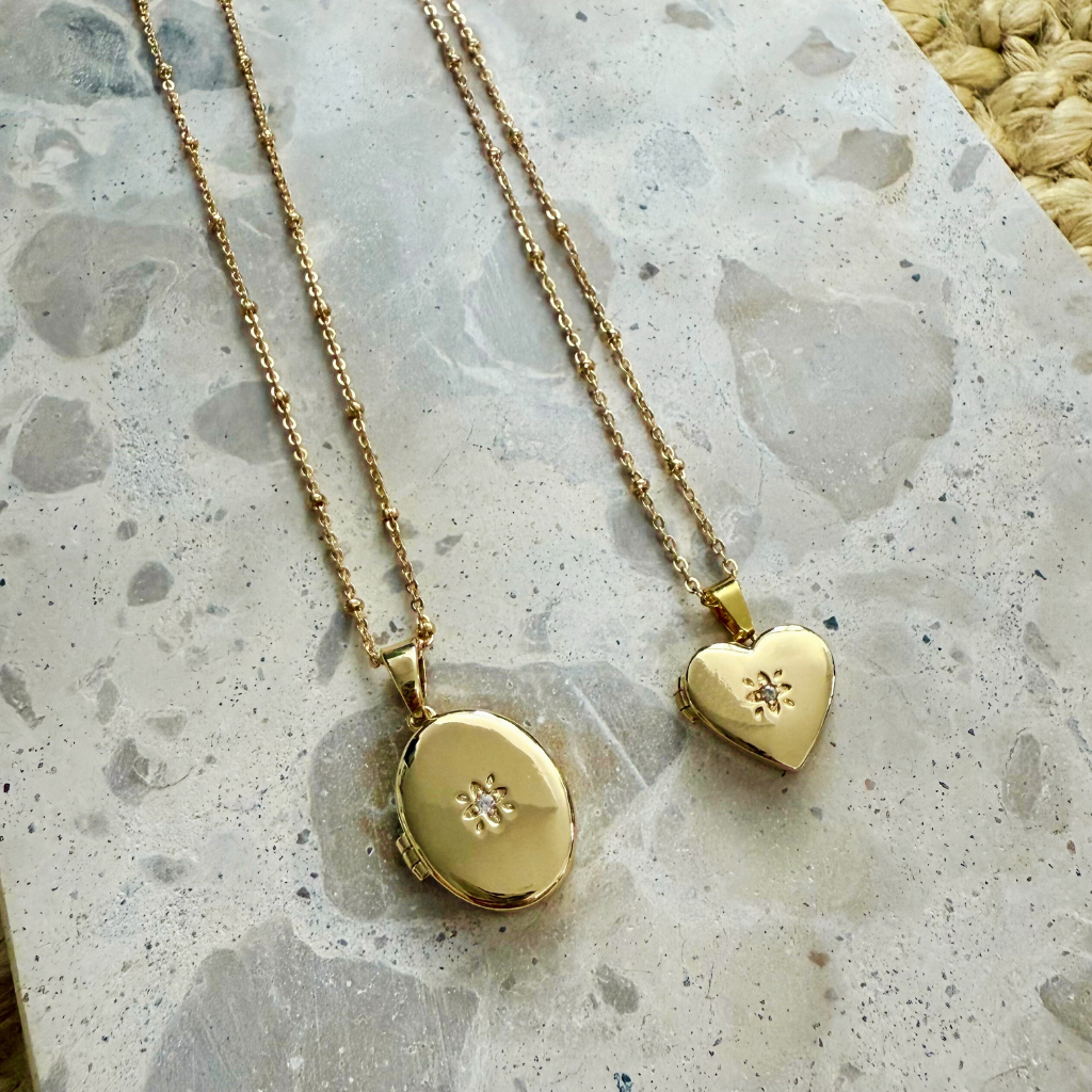 Heart Keep Locket Necklace