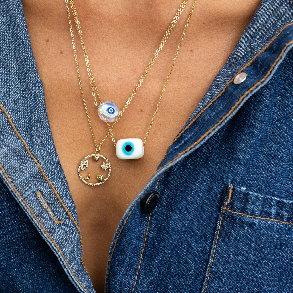 Tali Glass Bead Necklace - Chuchka