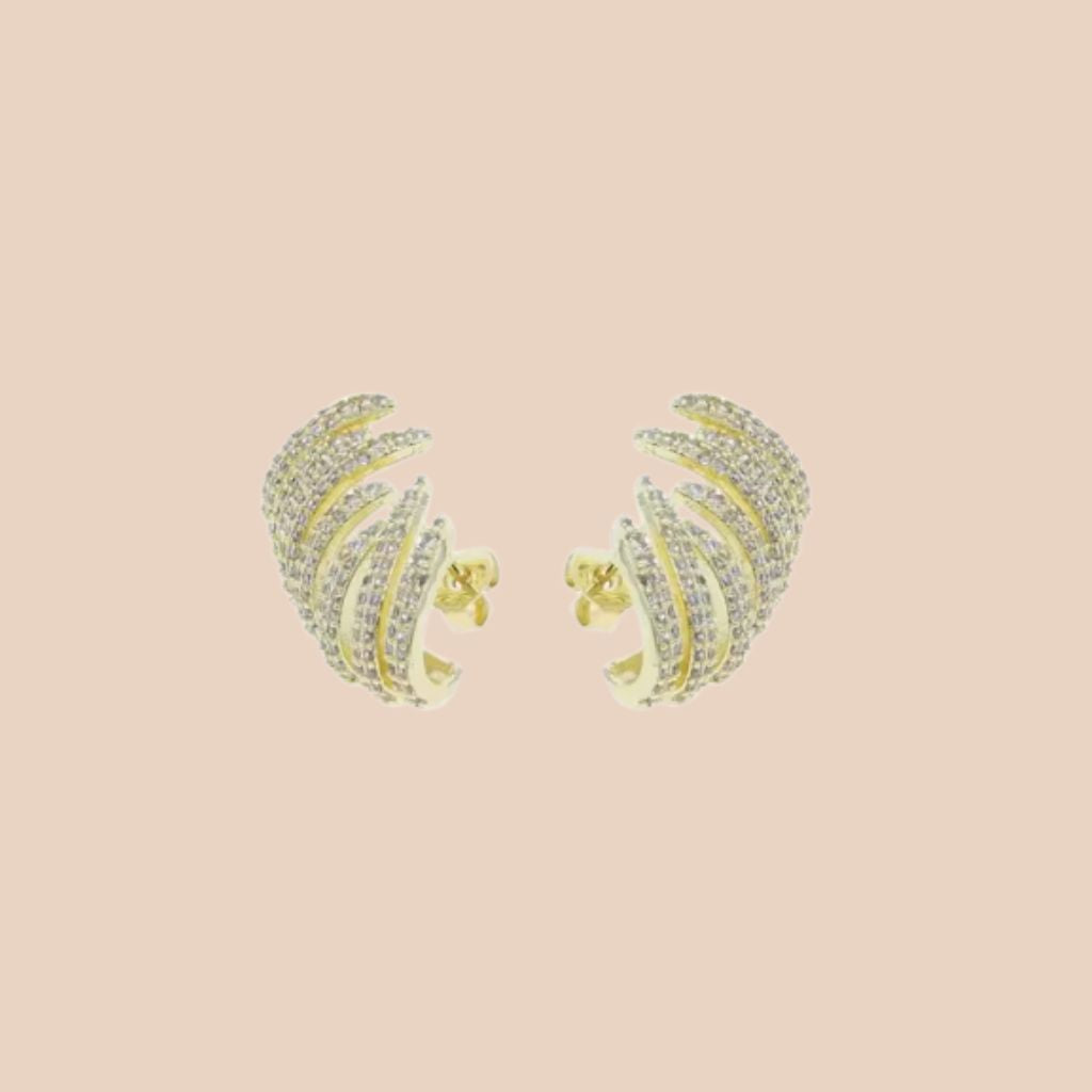 Zola Claw Earring Gold