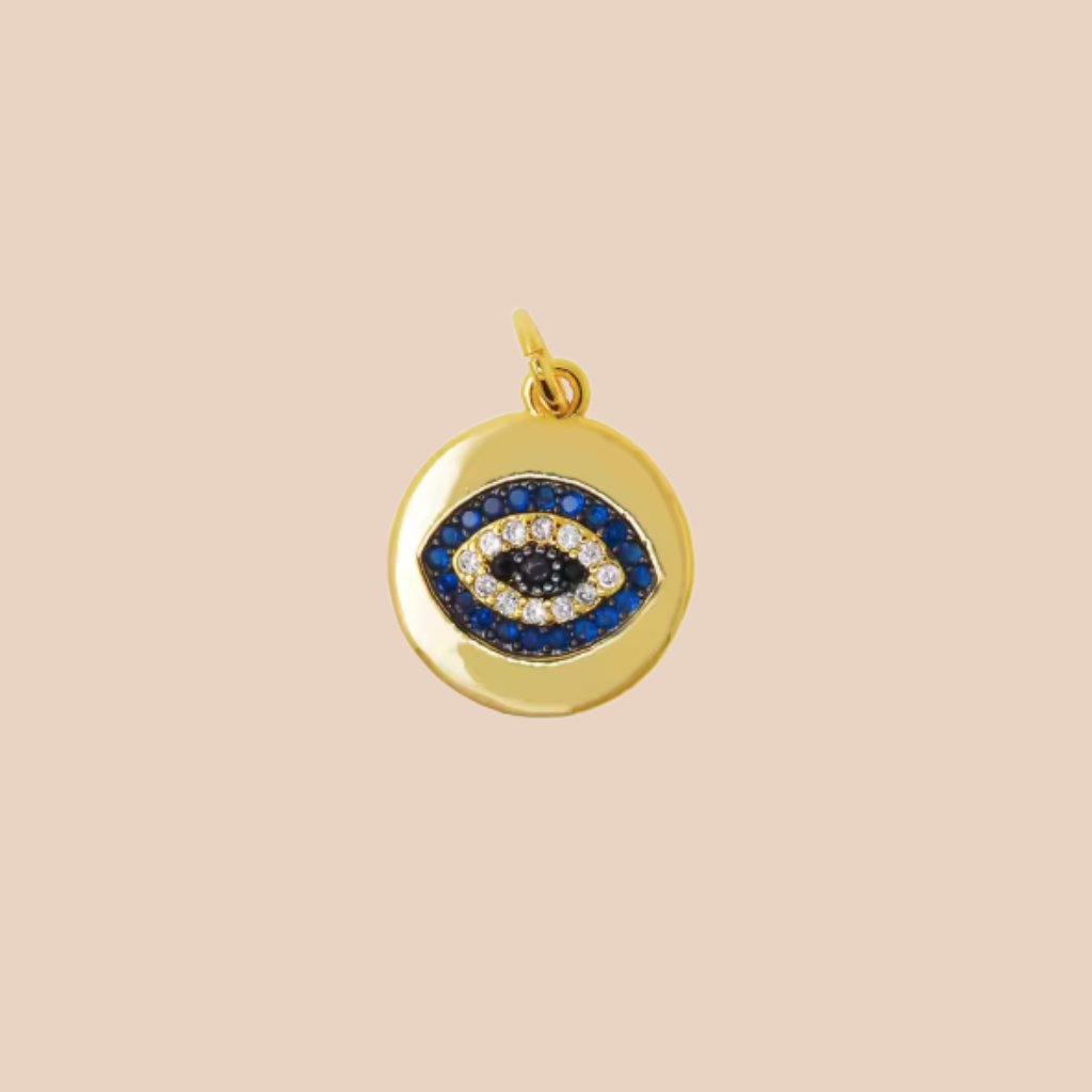 Custom Evil Eye Pendant Necklace