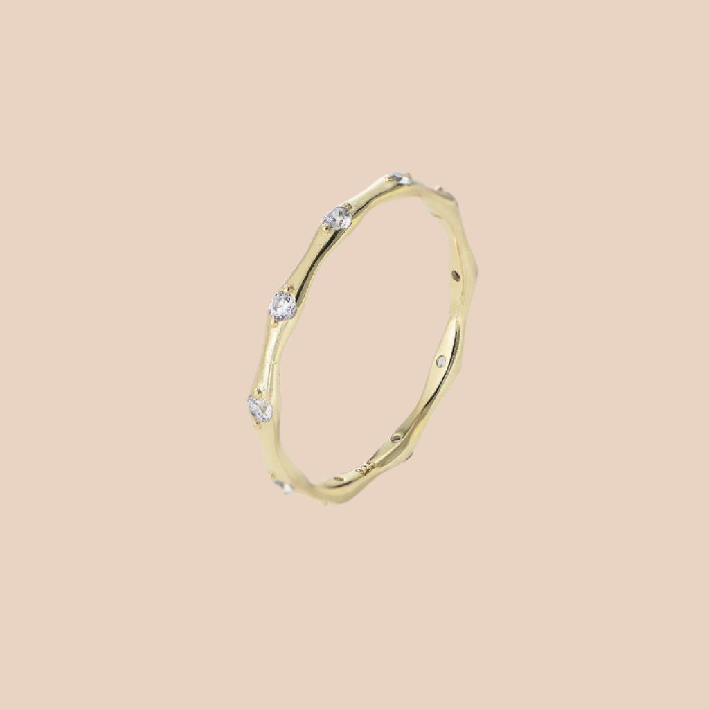 Bamboo Blingi Ring