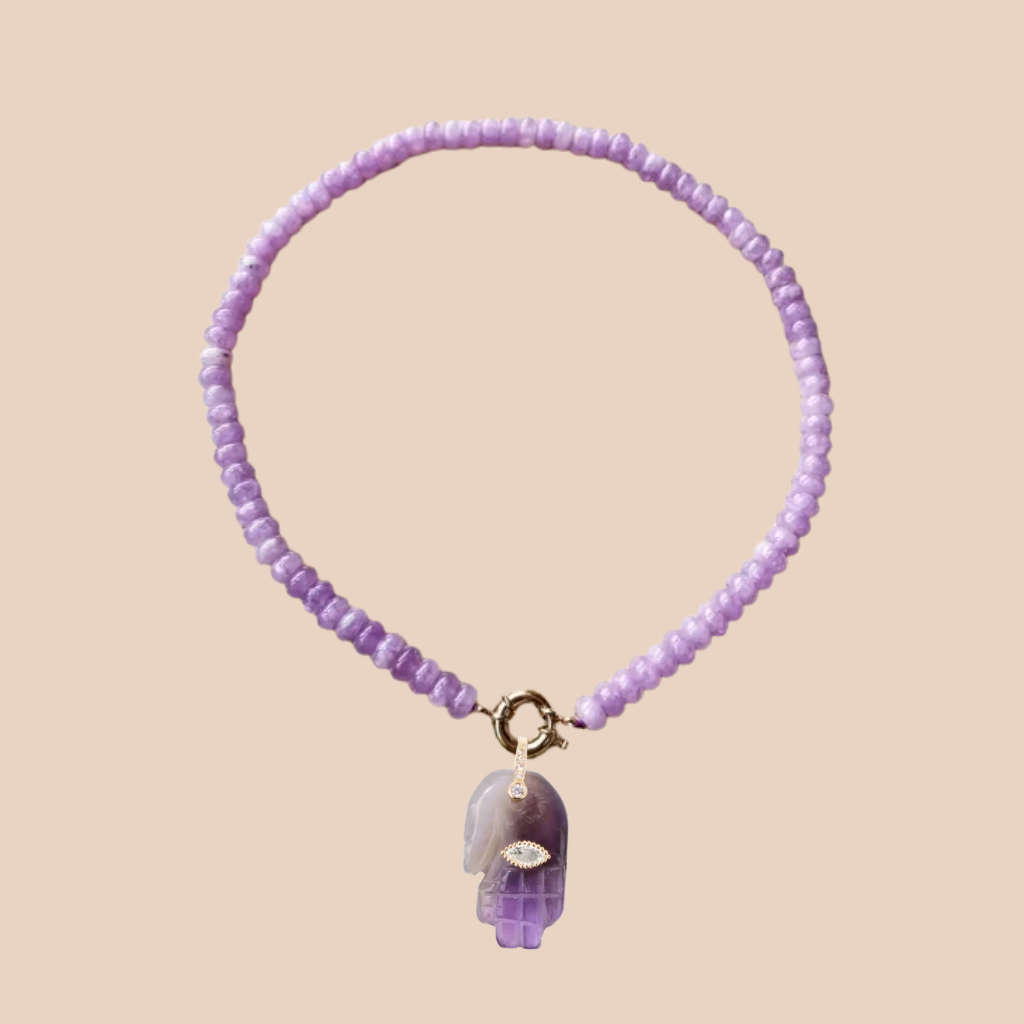 Custom Beaded Pendant Necklace