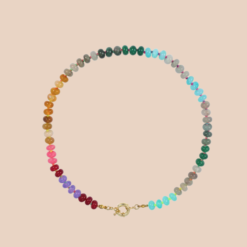 Custom Beaded Pendant Necklace