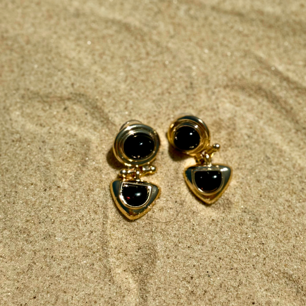 Deco Earrings Black