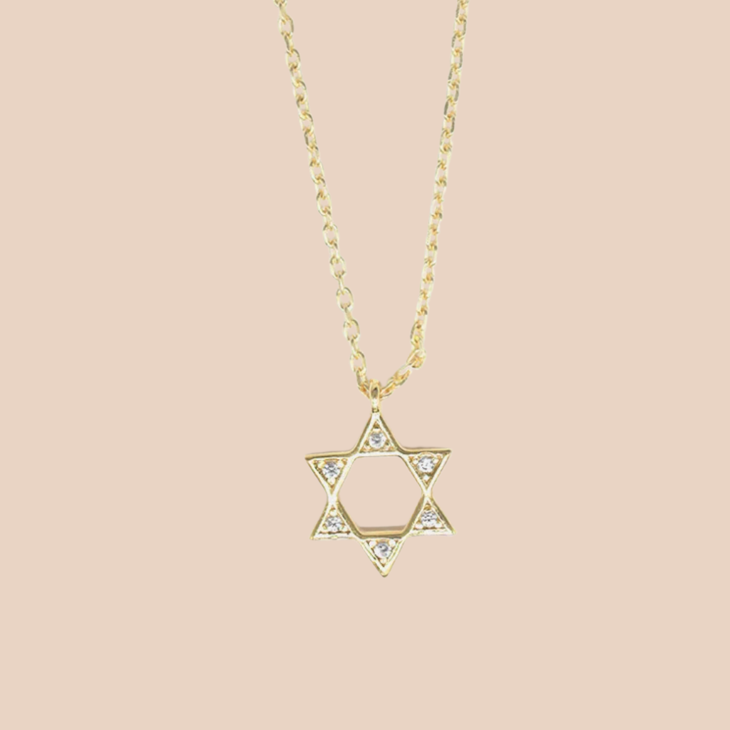 Eden Magen David Necklace Gold