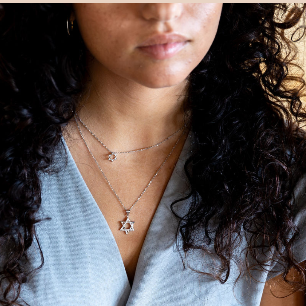 Eden Magen David Necklace Silver
