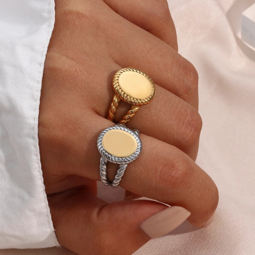 Vintage Ring Gold/Silver