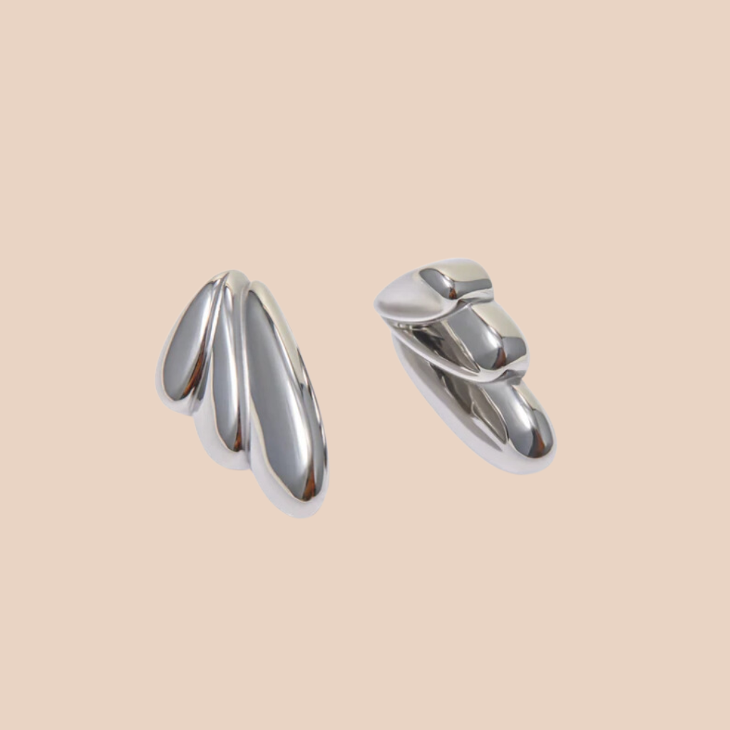 Wingette Earrings Silver