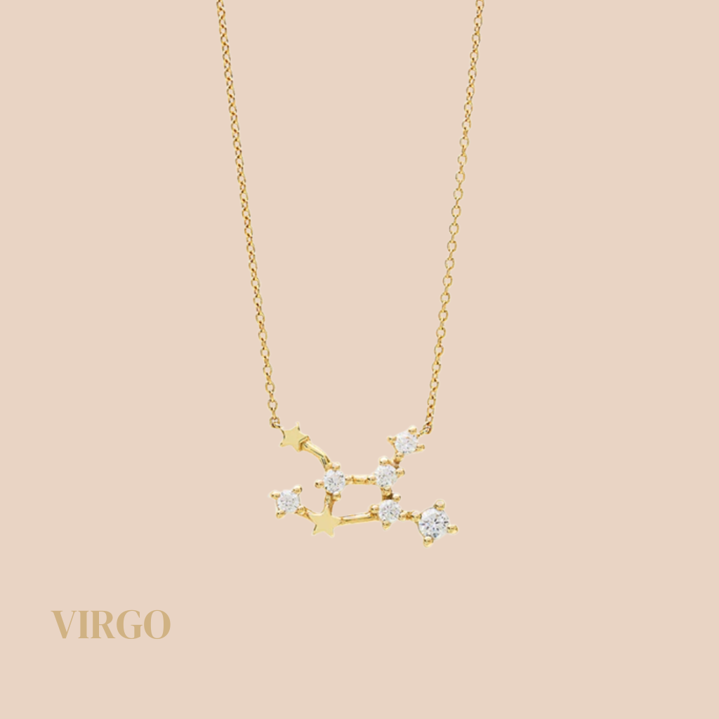 Virgo Constellation Necklace