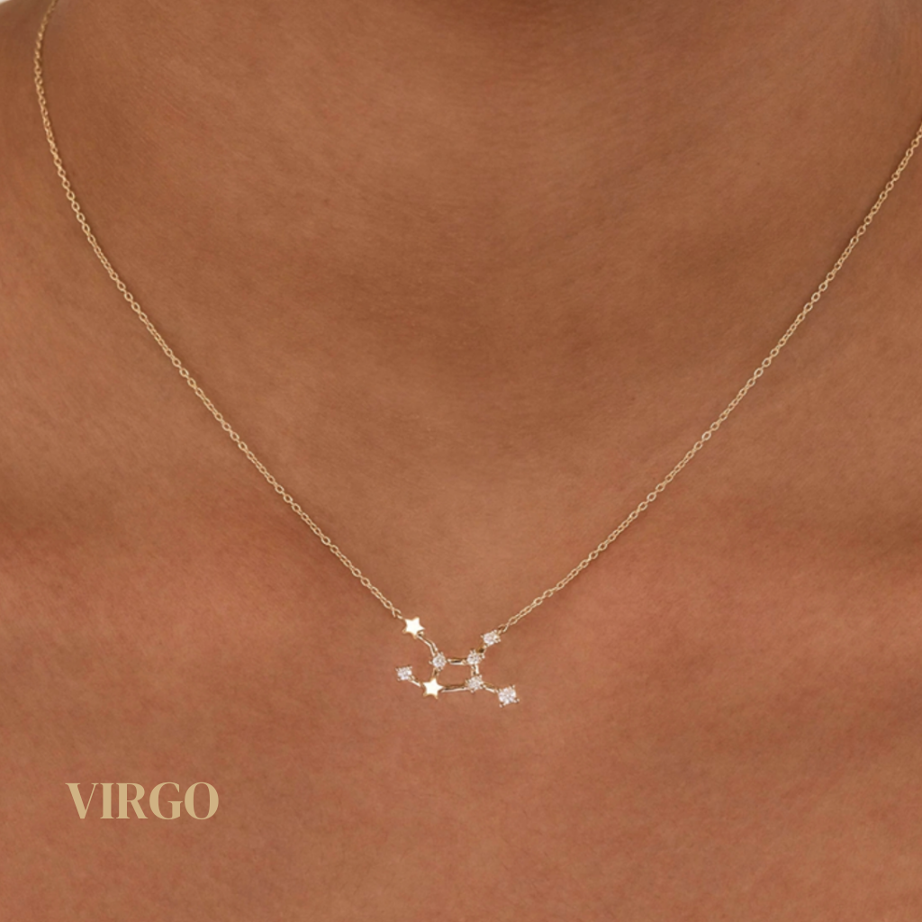 Virgo Constellation Necklace