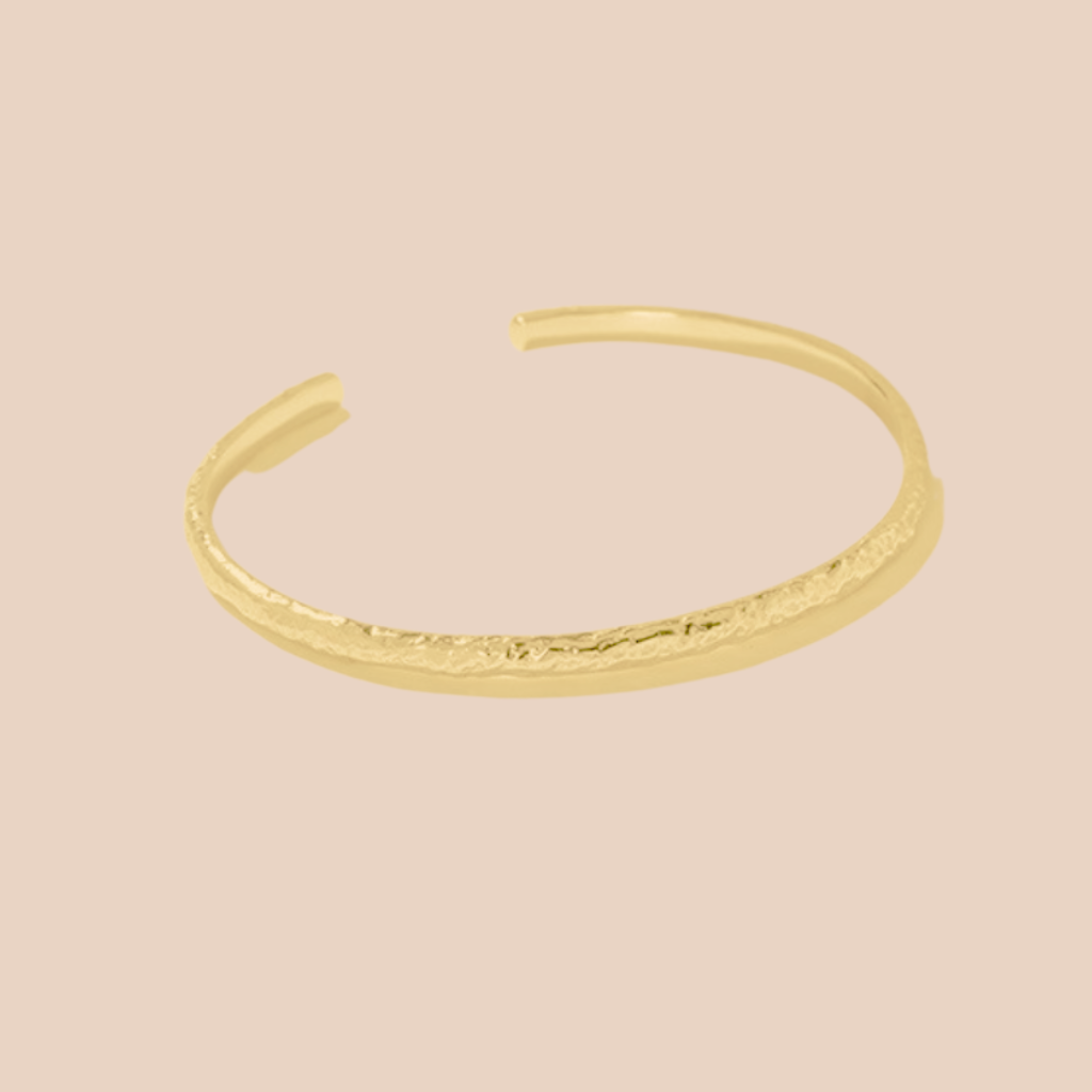 Crush Tia Bangle Gold