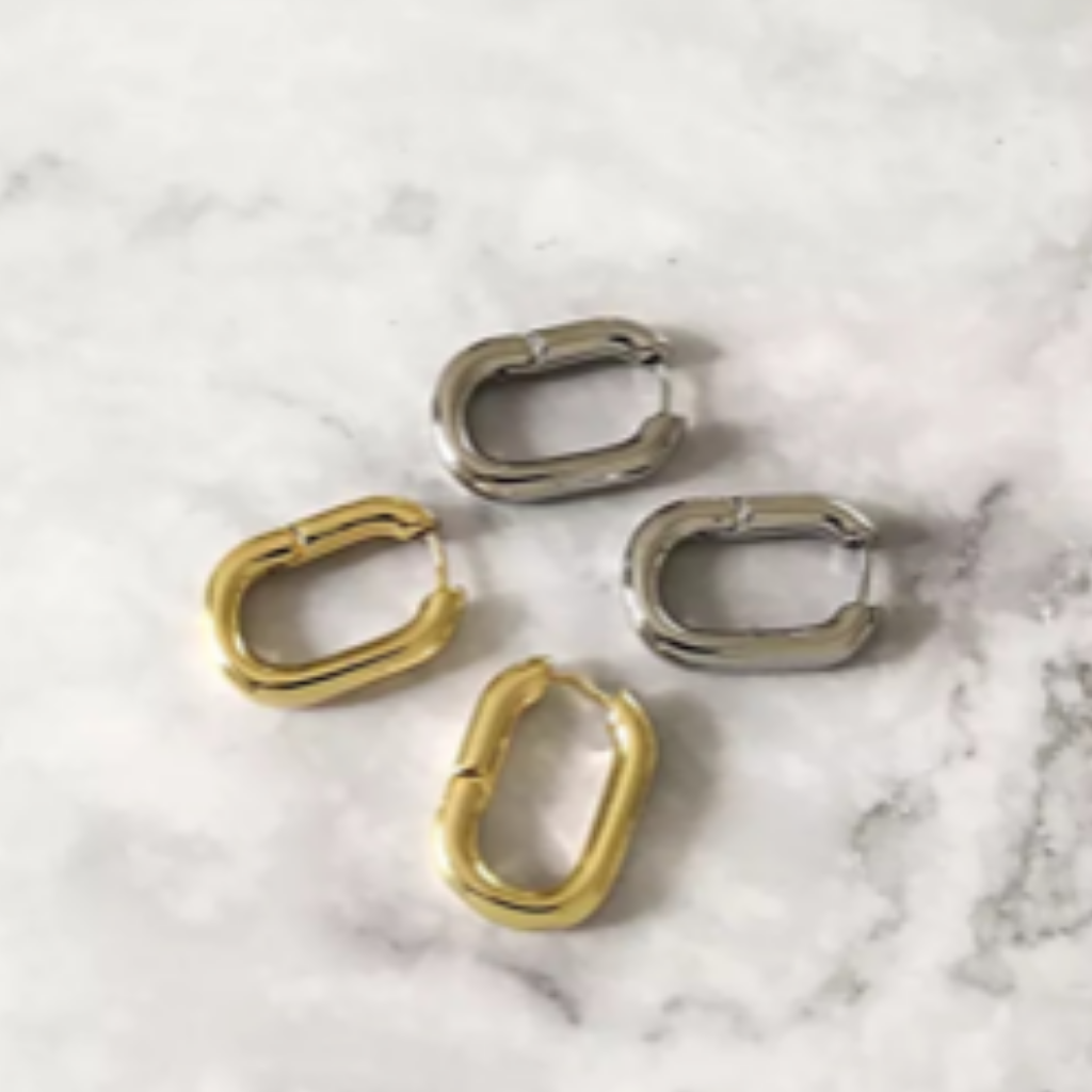 Chunky O Hoops Gold