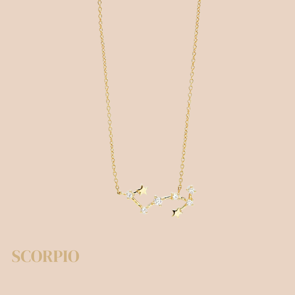 Scorpio Constellation Necklace