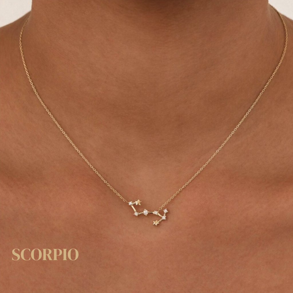 Scorpio Constellation Necklace