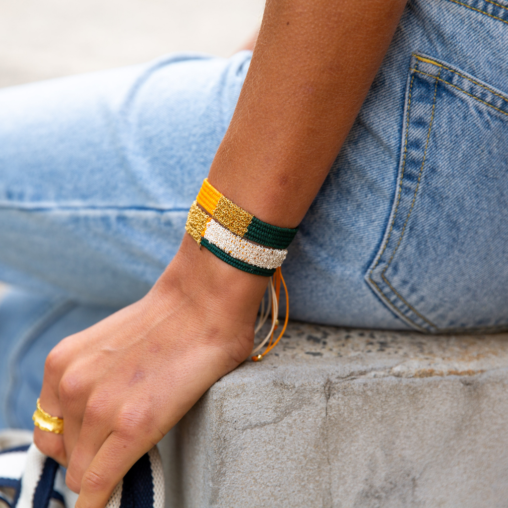 Thin mesh bracelet hotsell