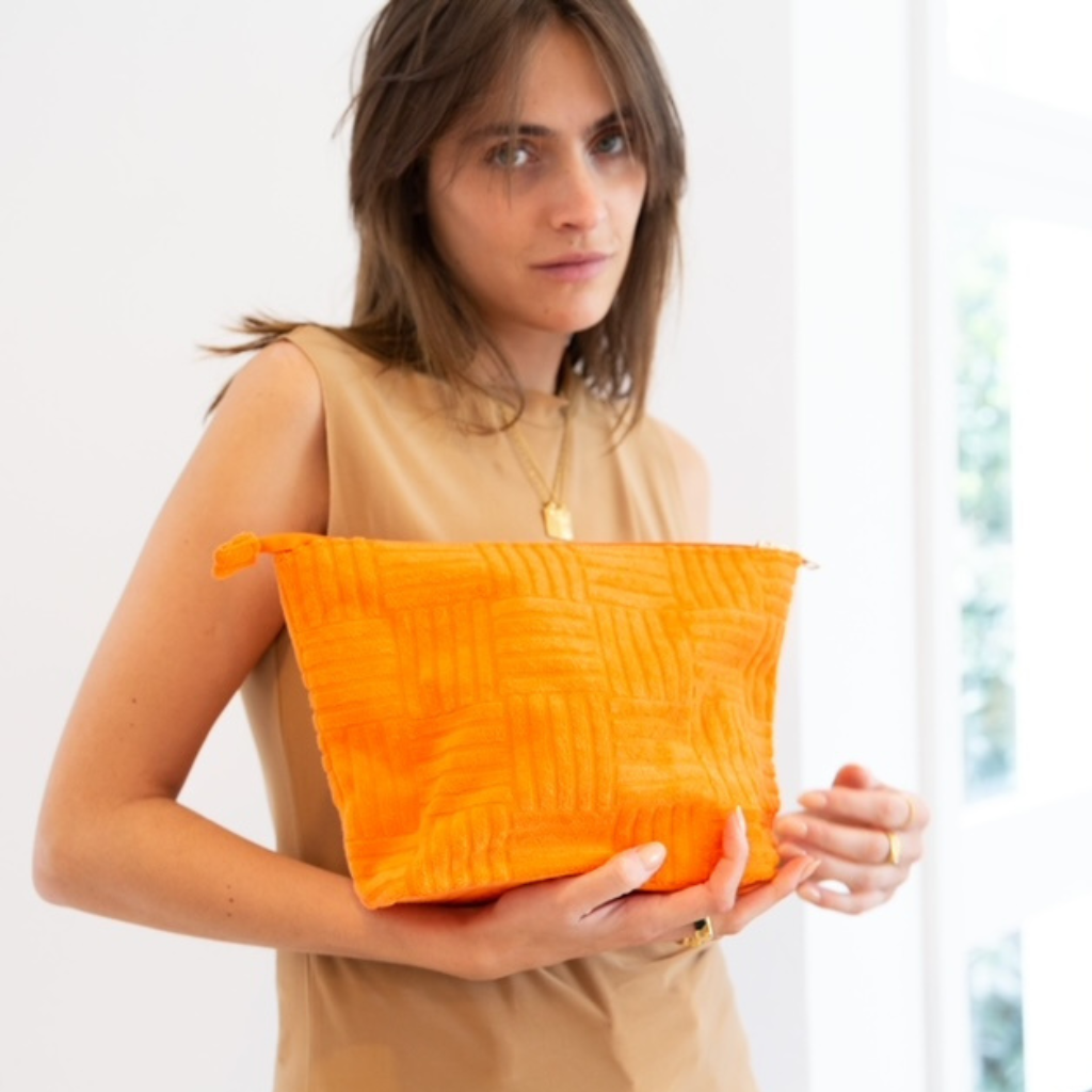 Terry Makeup Pouch - Orange