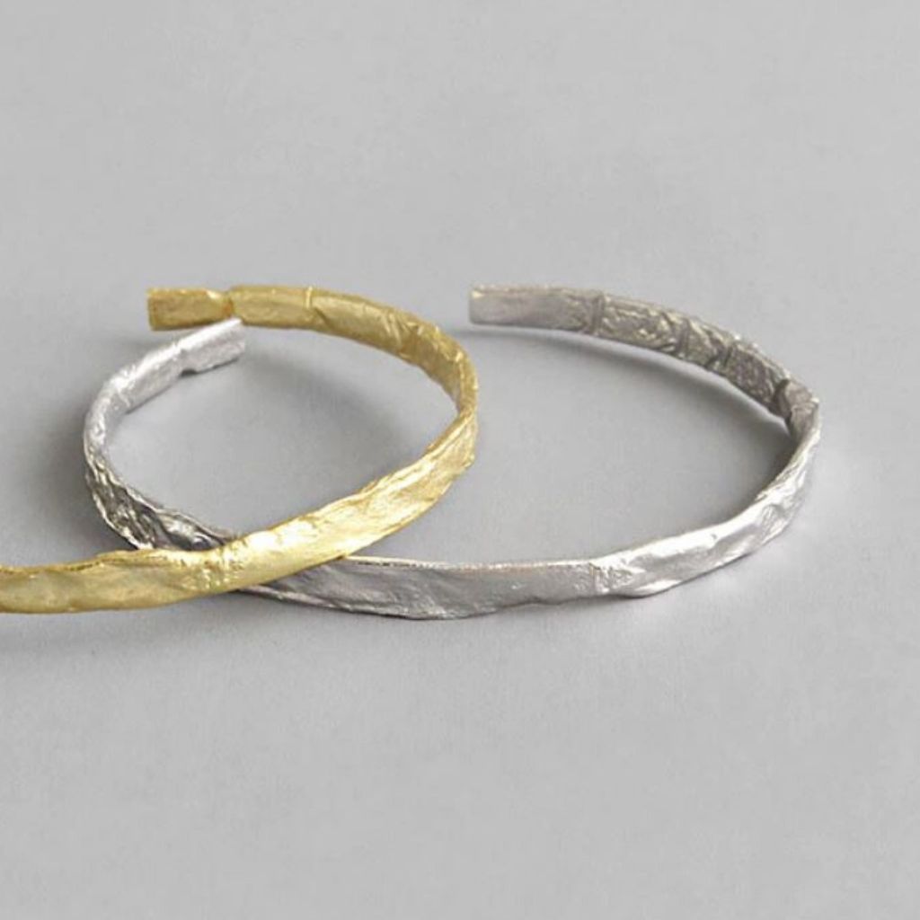 Crush Bangle (Silver) - Chuchka