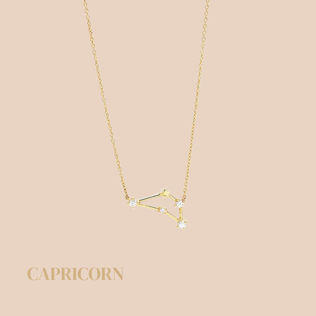Capricorn Constellation Necklace