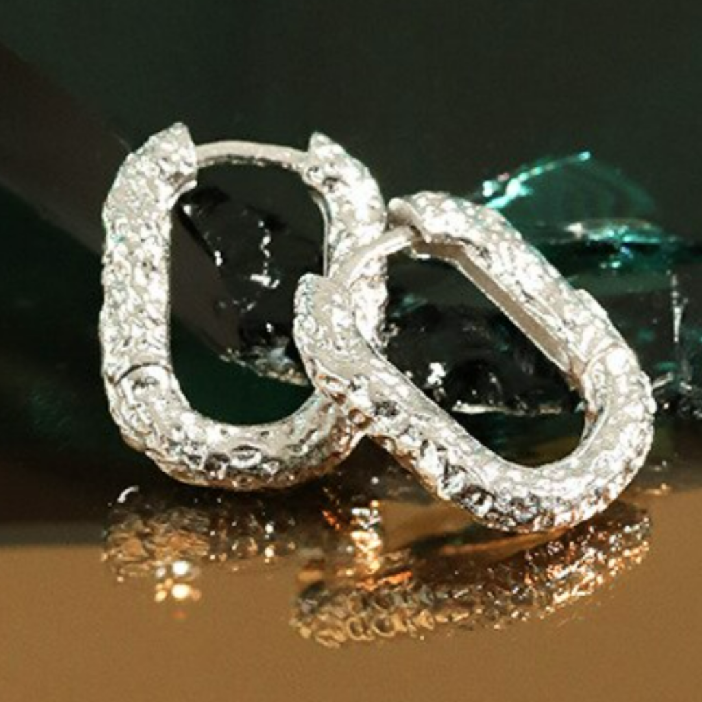 Crush &#39;O&#39; Earring Silver
