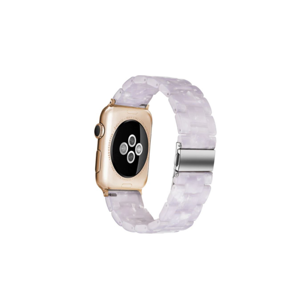 Rosetta Resin Watch Strap - White - 42mm/44mm