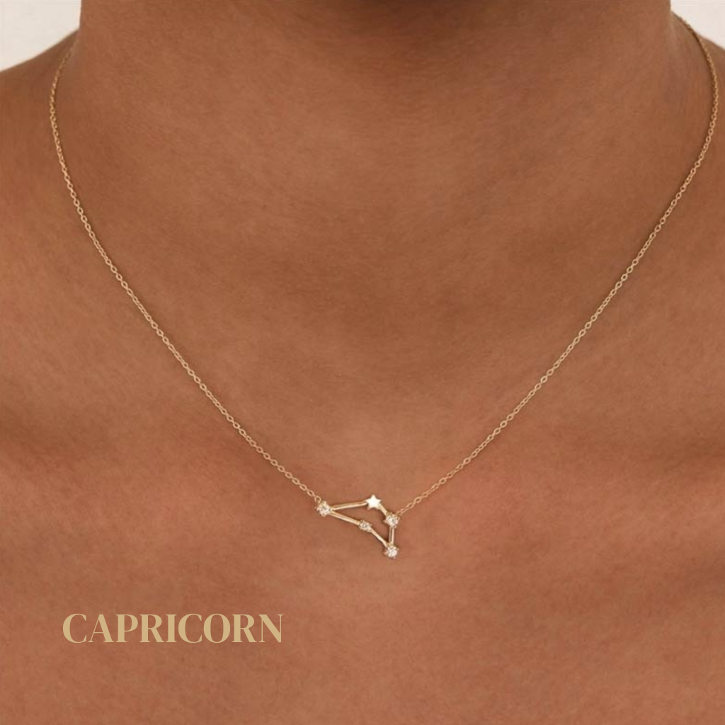 Capricorn Constellation Necklace
