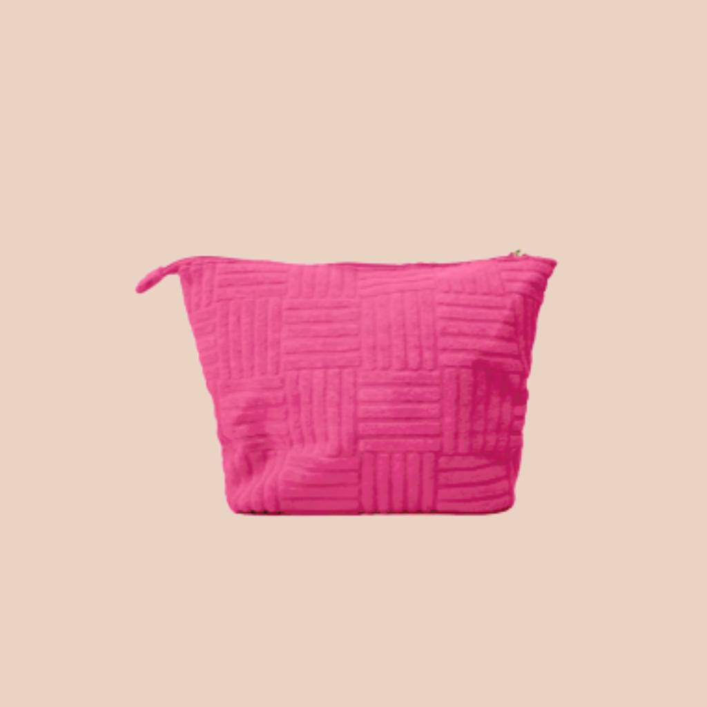 Terry Makeup Pouch - Pink