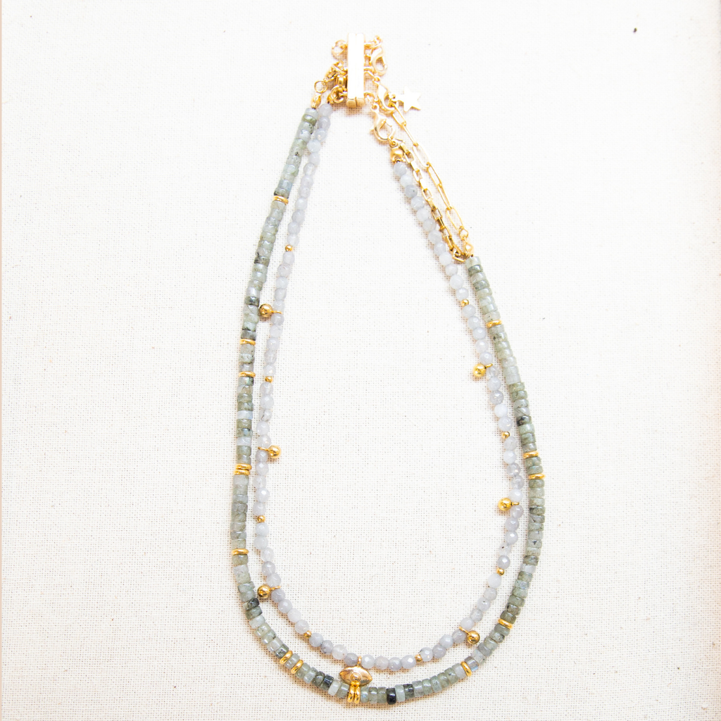 Necklace Stacka - 2 clasp