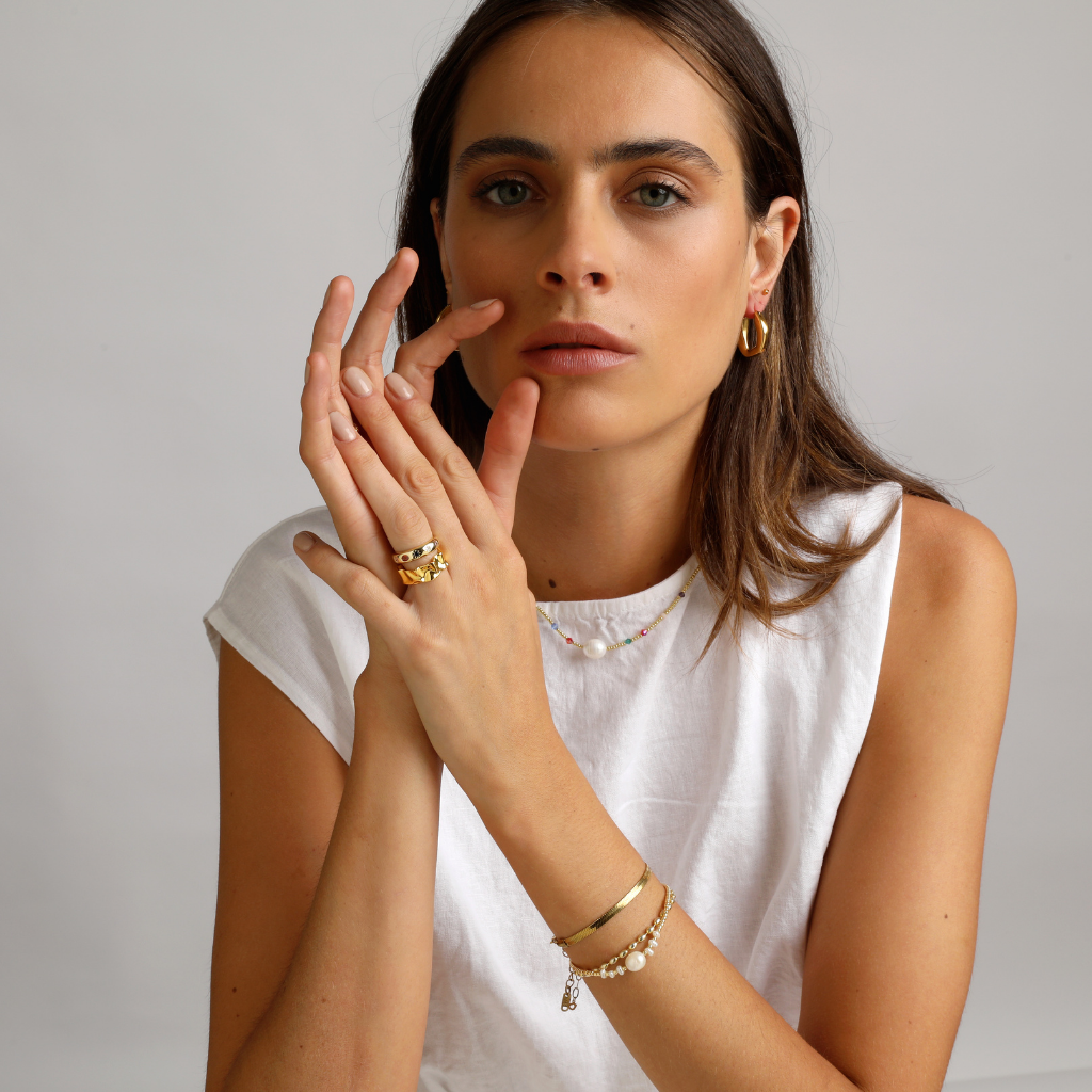 Chuchka Crinkle Ring