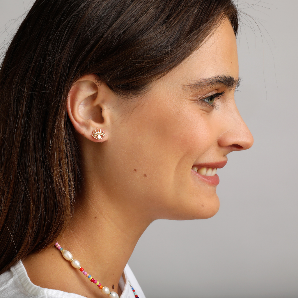 Evil Eye Stud