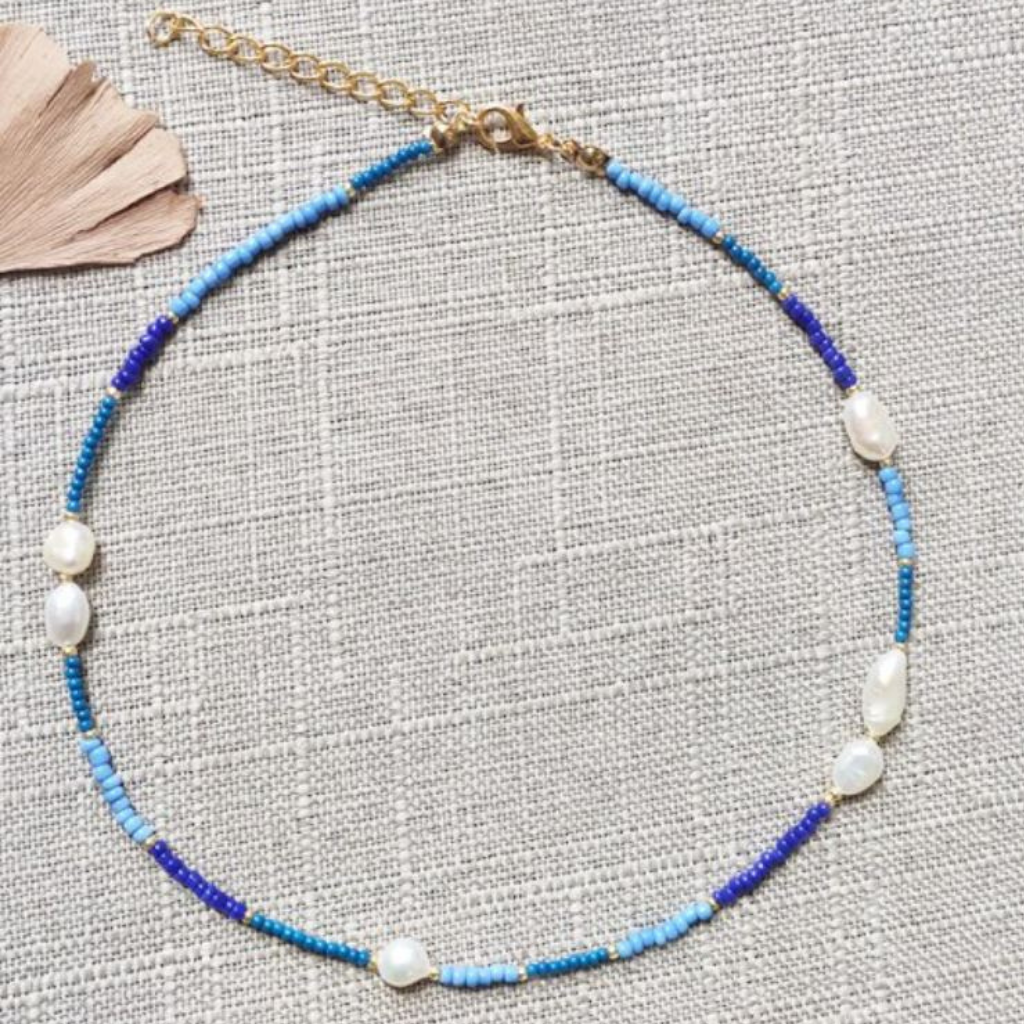 Patsy Necklace - Blue