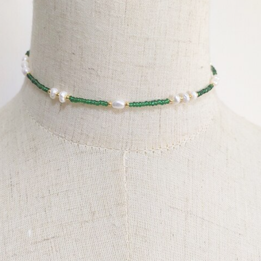Patsy Necklace - Green