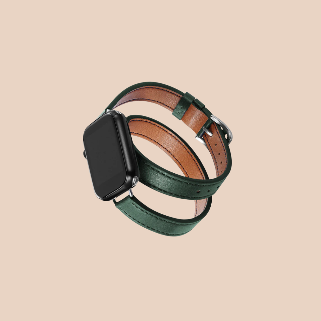 Rosetta Double Watch Strap Green - 38/40 mm