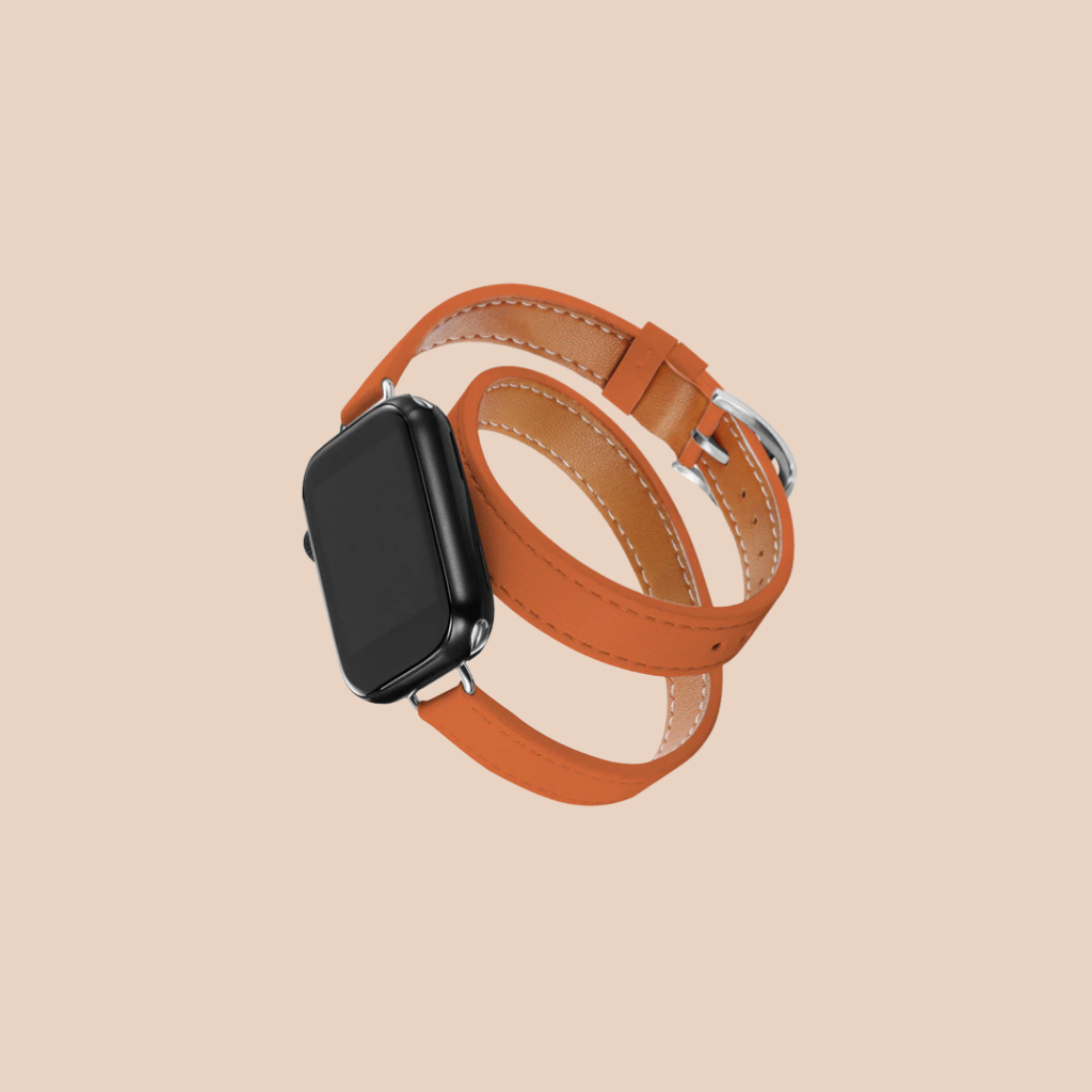 Rosetta Double Watch Strap Orange - 42/44 mm