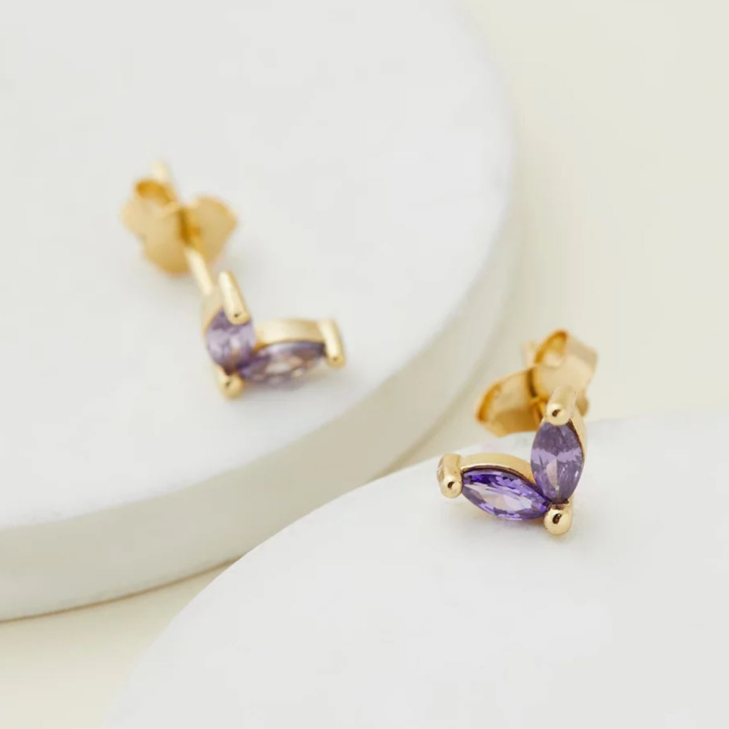 Chucka Purple Wing Stud