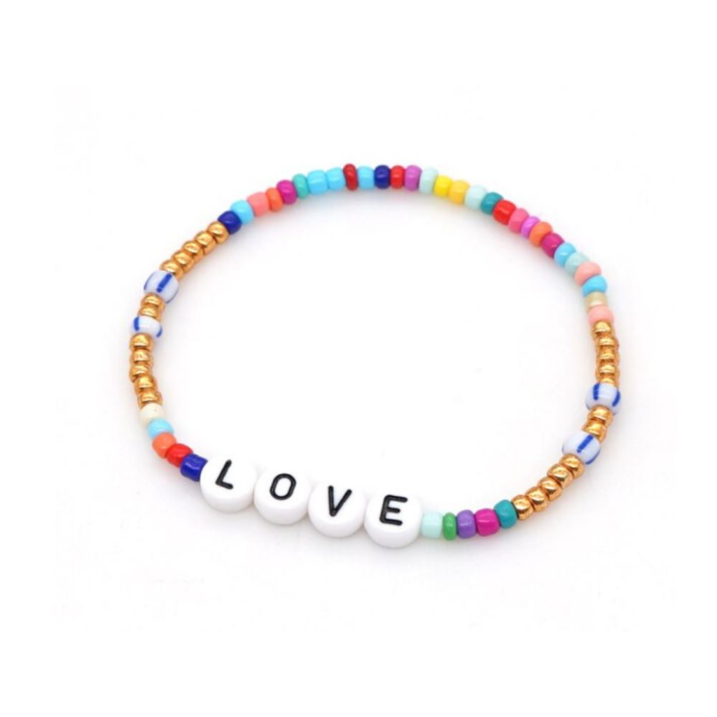 Love bracelet beaded Clearance