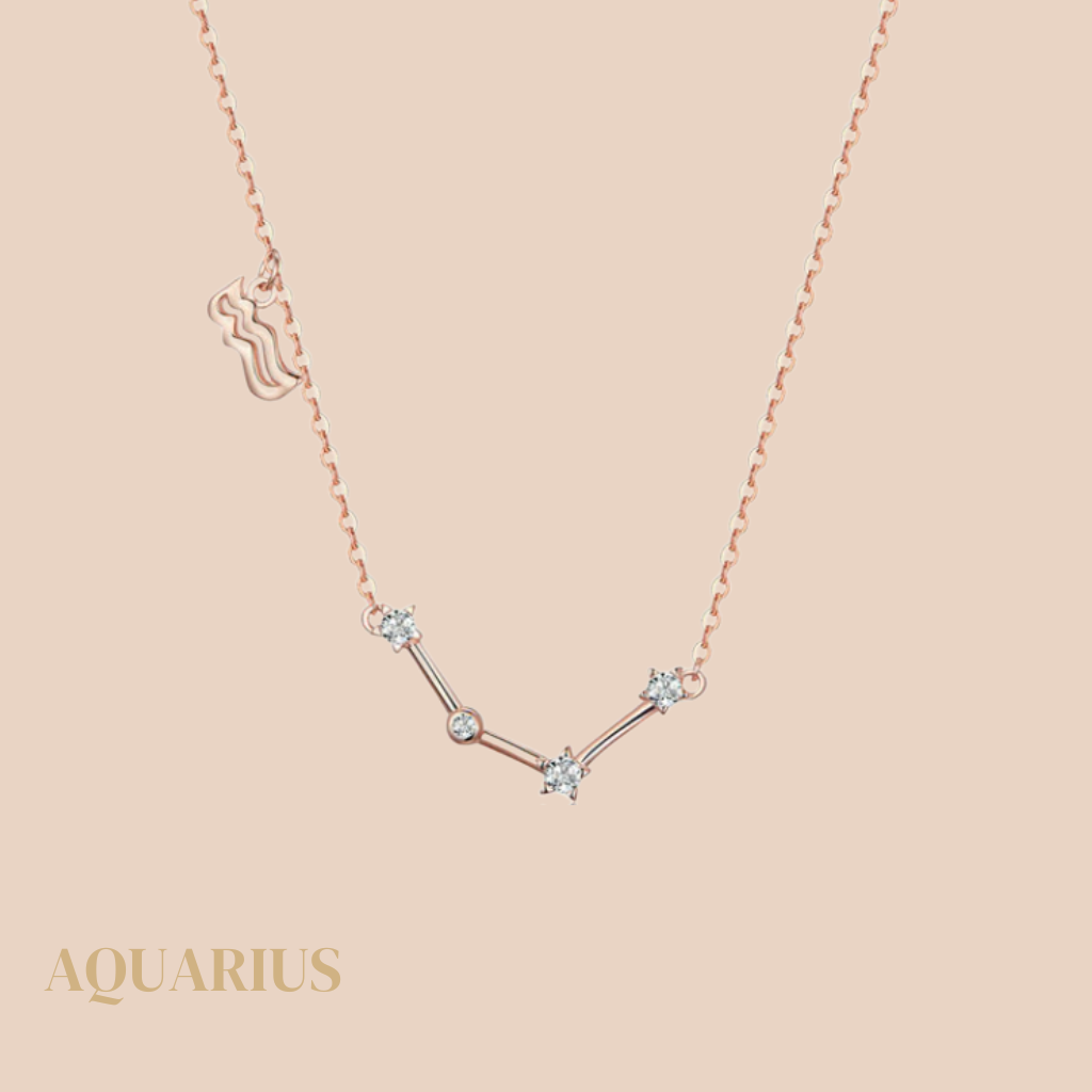 Constellation 2025 necklace aquarius