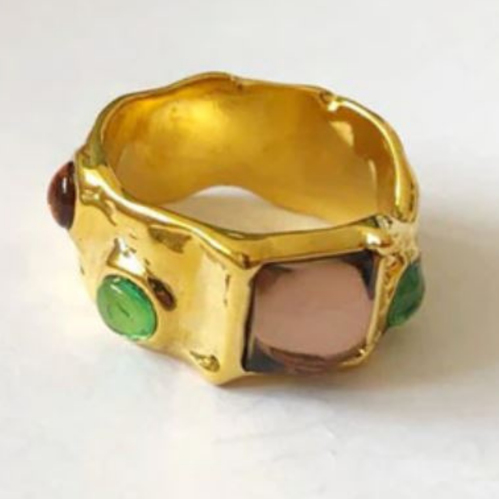 Jenna Gem Ring Thick