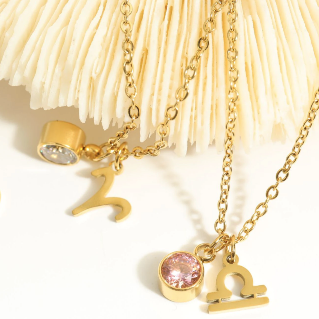 Libra Gem Necklace