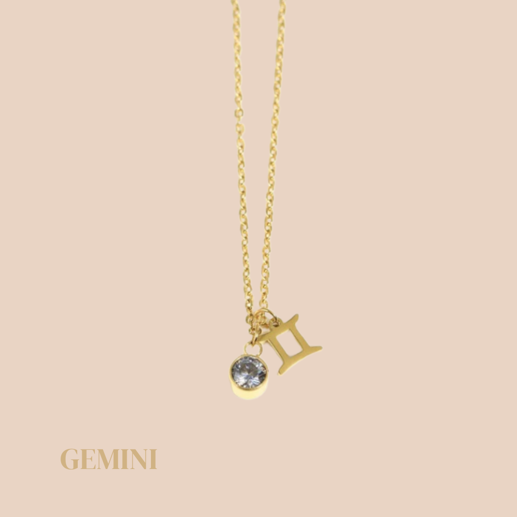 Gemini Gem Necklace